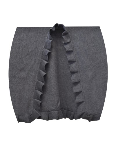 Poncho-Umhang Butterfly, anthrazit