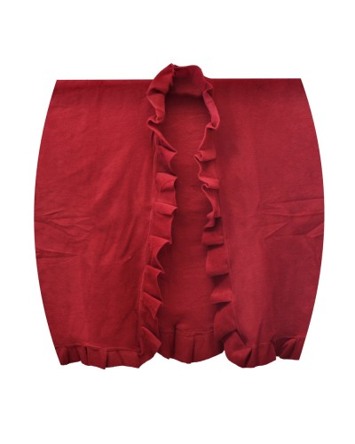 Poncho polar rojo, venta de ponchos para mujer, Toutacoo.