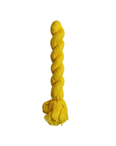 Vente chèche jaune citron, 100% coton, Foulard chèche torsadé, TOUTACOO.