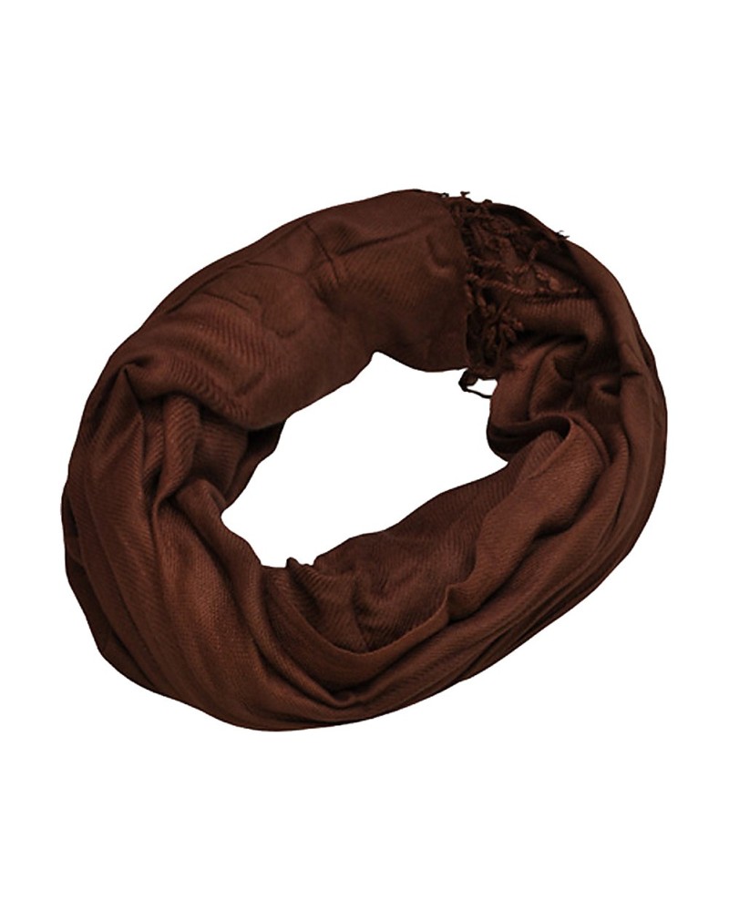Echarpe pashmina Marron - Expédition sous 48 H - Boutique en ligne Toutacoo.