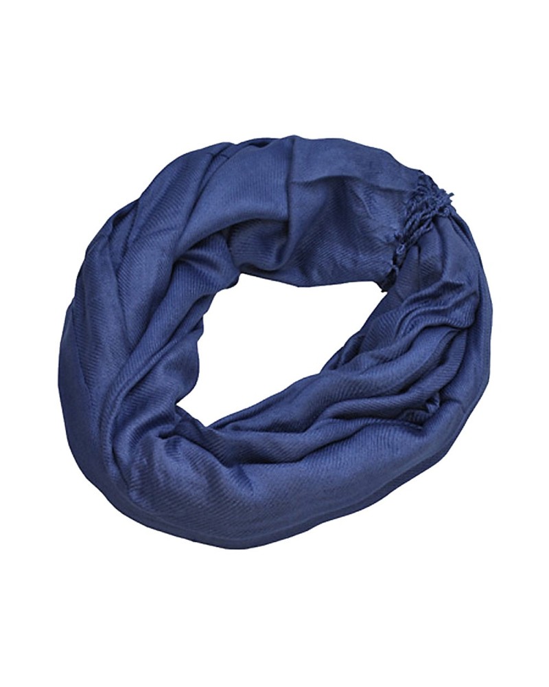 Echarpe pashmina Bleu jean - Expédition sous 48 H - Boutique en ligne Toutacoo.