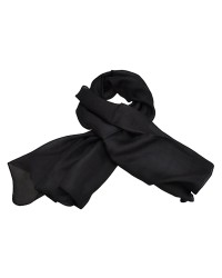 Foulard carré de soie noir - Expédition sous 48H - Toutacoo.