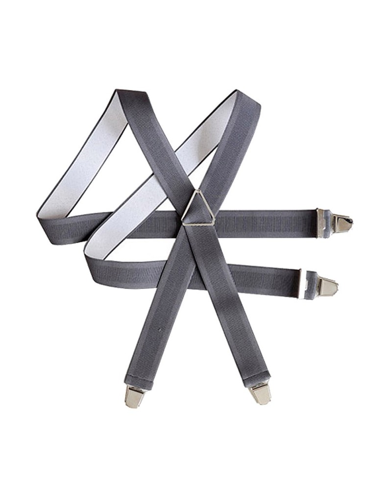 Bretelles grises, bretelles unies, TOUTACOO