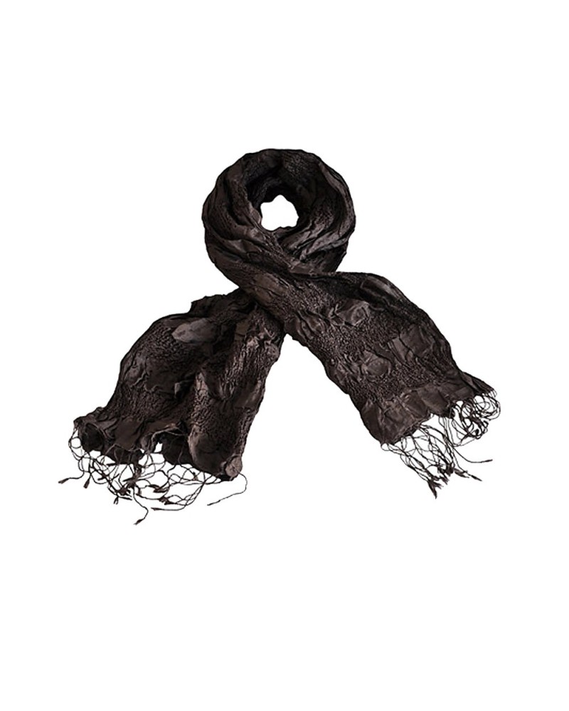 Echarpes en soie, echarpe cacao, acheter écharpes femmes sur TOUTACOO.