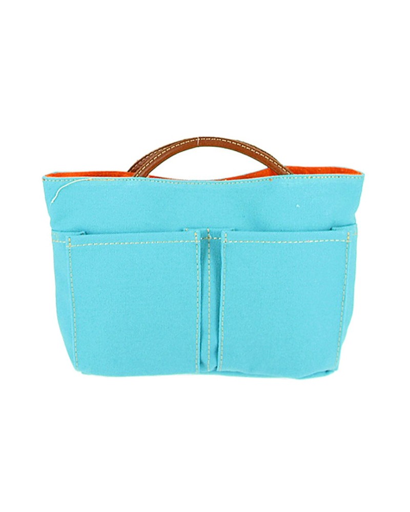Sac à main Disco turquoise, élégant sac turquoise pour femme, Toutacoo.