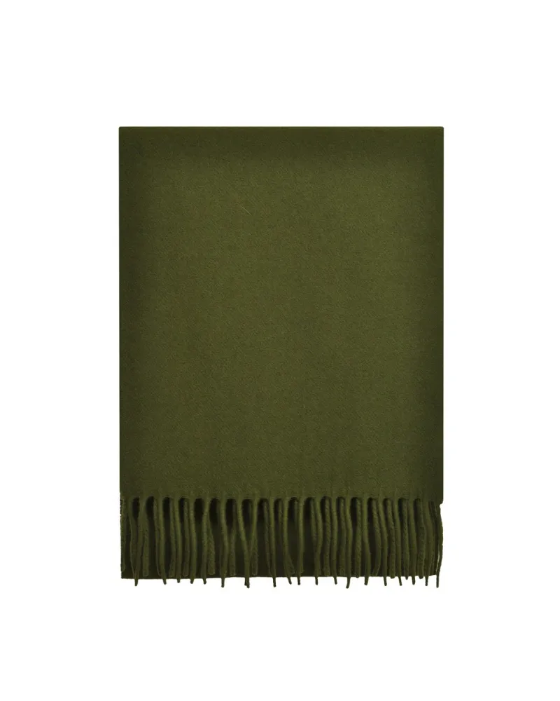 Echarpe kaki Lambswool, Vente d'écharpes en laine, Toutacoo.