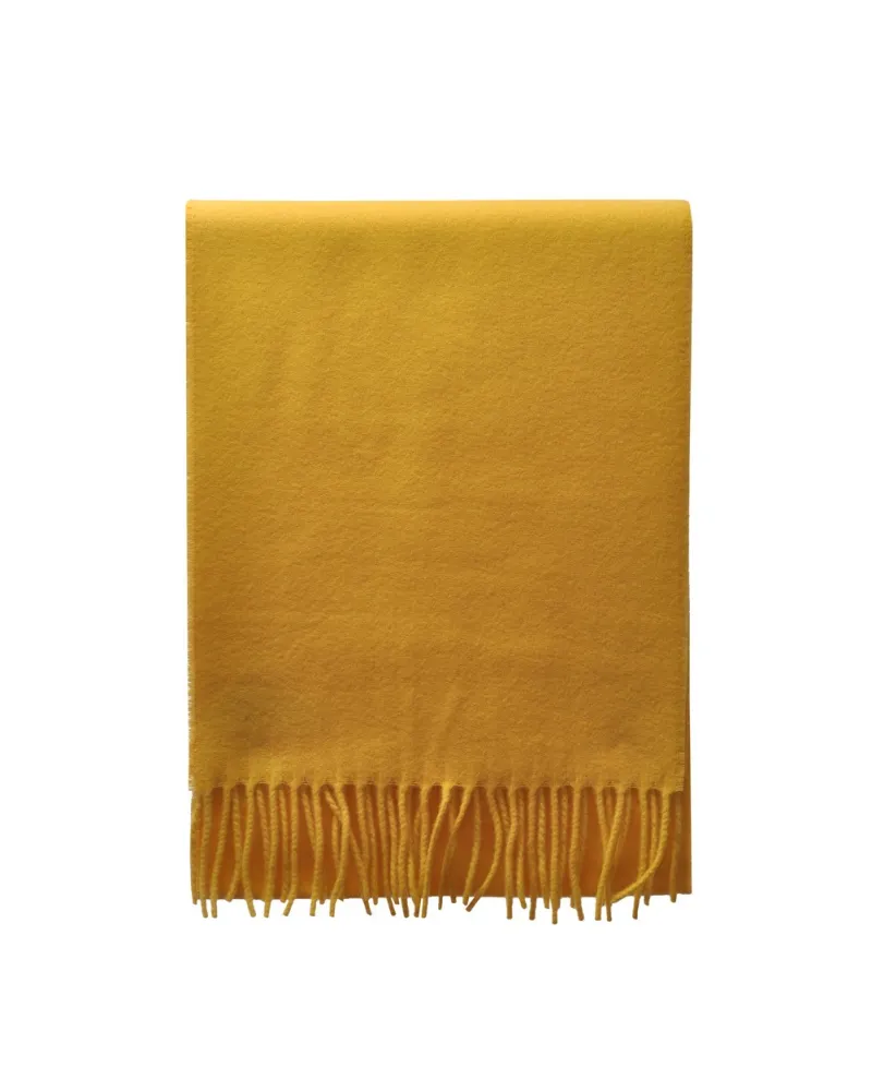 Echarpe moutarde Lambswool, Vente d'écharpes en laine, Toutacoo.