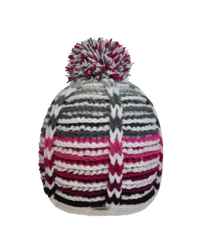 Bonnet Pink Day - Bonnet à pompon pour l'hiver et le ski - Toutacoo.