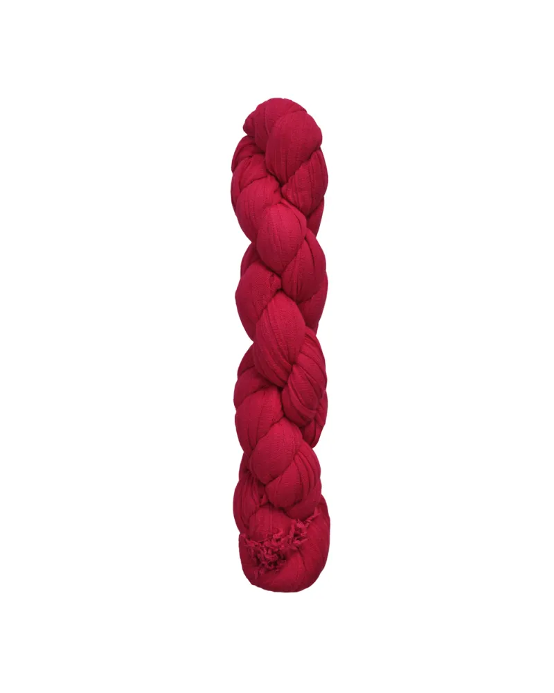 XXL twisted fuchsia scarf - Toutacoo.