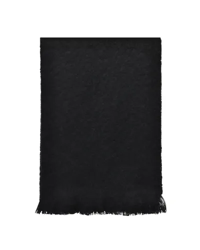 Echarpe noire mohair, Vente d'écharpes en laine, Toutacoo.