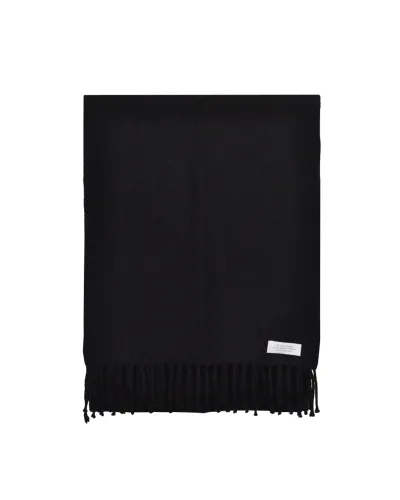 Echarpe en cachemire noire, écharpe noire, Toutacoo.