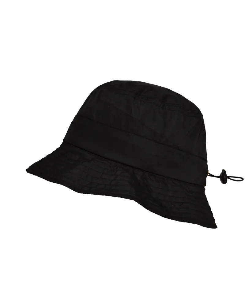 Rain hat, black waterproof - Toutacoo.