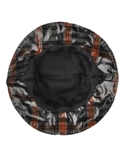 Chapeau de pluie à carreaux- Vente de chapeau imperméable - Toutacoo.