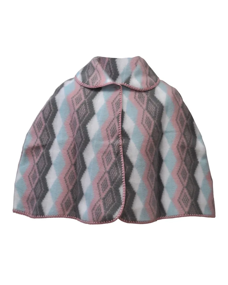 Women's cape, light pink fancy - Toutacoo.