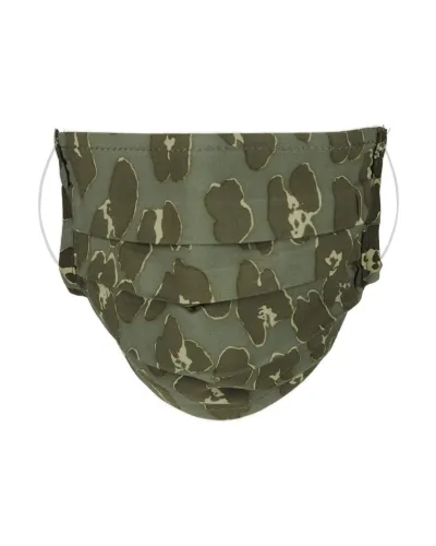 Lot de deux masques en tissu lavable avec poche intégrée
