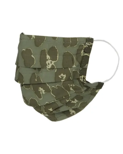 Lot de deux masques en tissu lavable avec poche intégrée