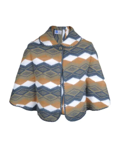 Capa para mujer, fantasía marrón grisácea - Toutacoo.