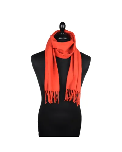 Echarpe corail Lambswool, Vente d'écharpes en laine, Toutacoo.