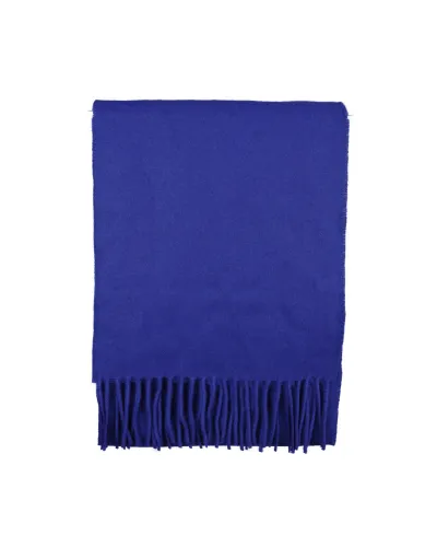 Blauer Schal aus Lammwolle, Verkauf von Wollschals, Toutacoo.