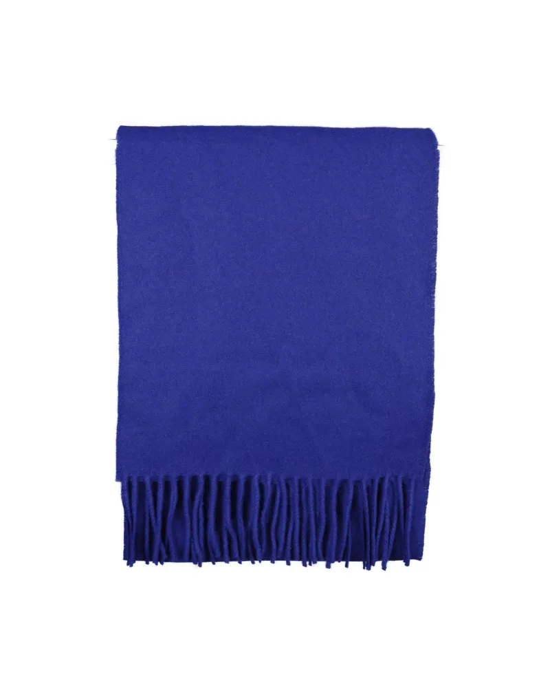 Blue Lambswool scarf, Wool scarf sale, Toutacoo.