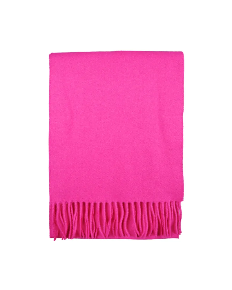 Echarpe rose fuschia Lambswool, Vente d'écharpes en laine, Toutacoo.