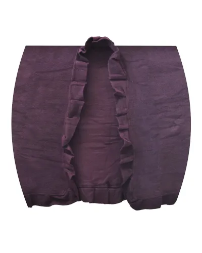 Poncho polar morado, venta de ponchos para mujer, Toutacoo.