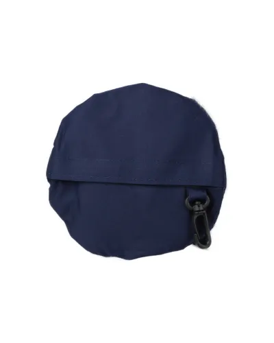 Blauer Hut, zusammenfaltbar in integrierter Tasche – Toutacoo.