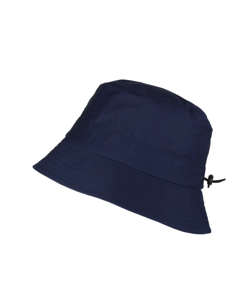 Cappello blu ripiegabile nella sua tasca integrata - Toutacoo.
