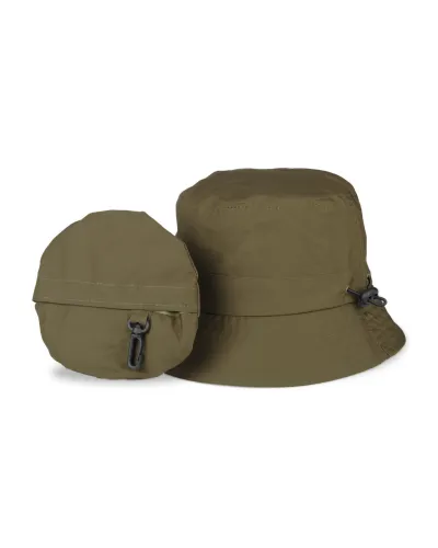 Sombrero caqui plegable en su bolsillo integrado - Toutacoo.