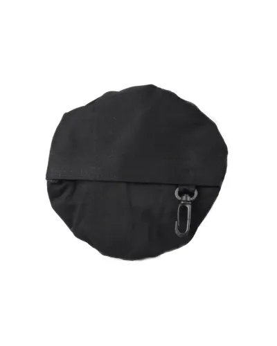 Cappello estivo nero ripiegabile nella sua tasca integrata - Toutacoo.